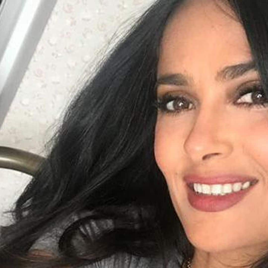 Salma Hayek’s daughter Valentina Paloma is her mom’s ‘mini-me’ in adorable toddler photo