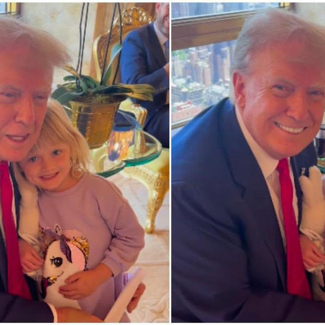 Donald Trump’s daughter-in-law shares video of former president with grandkids