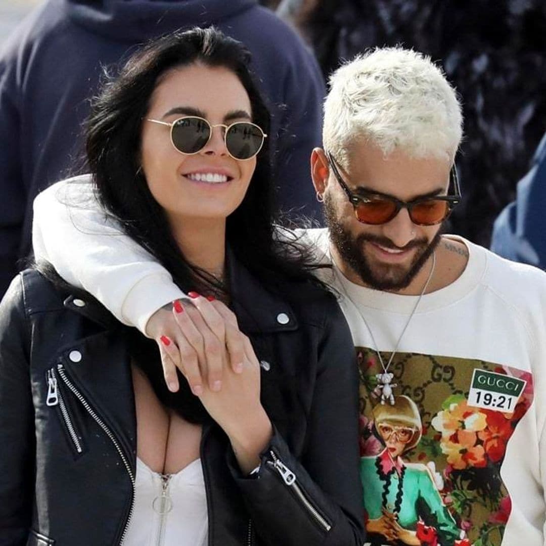 Maluma and new girlfriend Vivien Rubin have a romantic date in Greece- see the photos