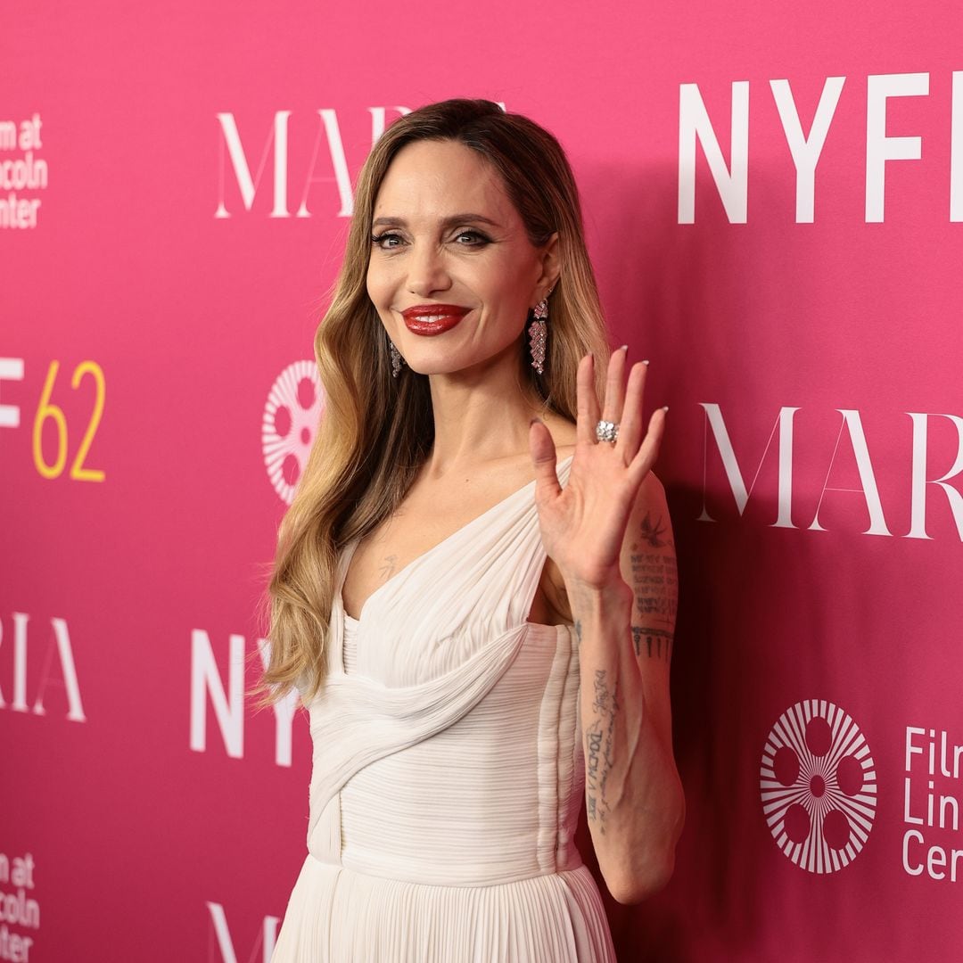 Angelina Jolie takes Zahara, Maddox, and Pax to the NYFF premiere of 'Maria'