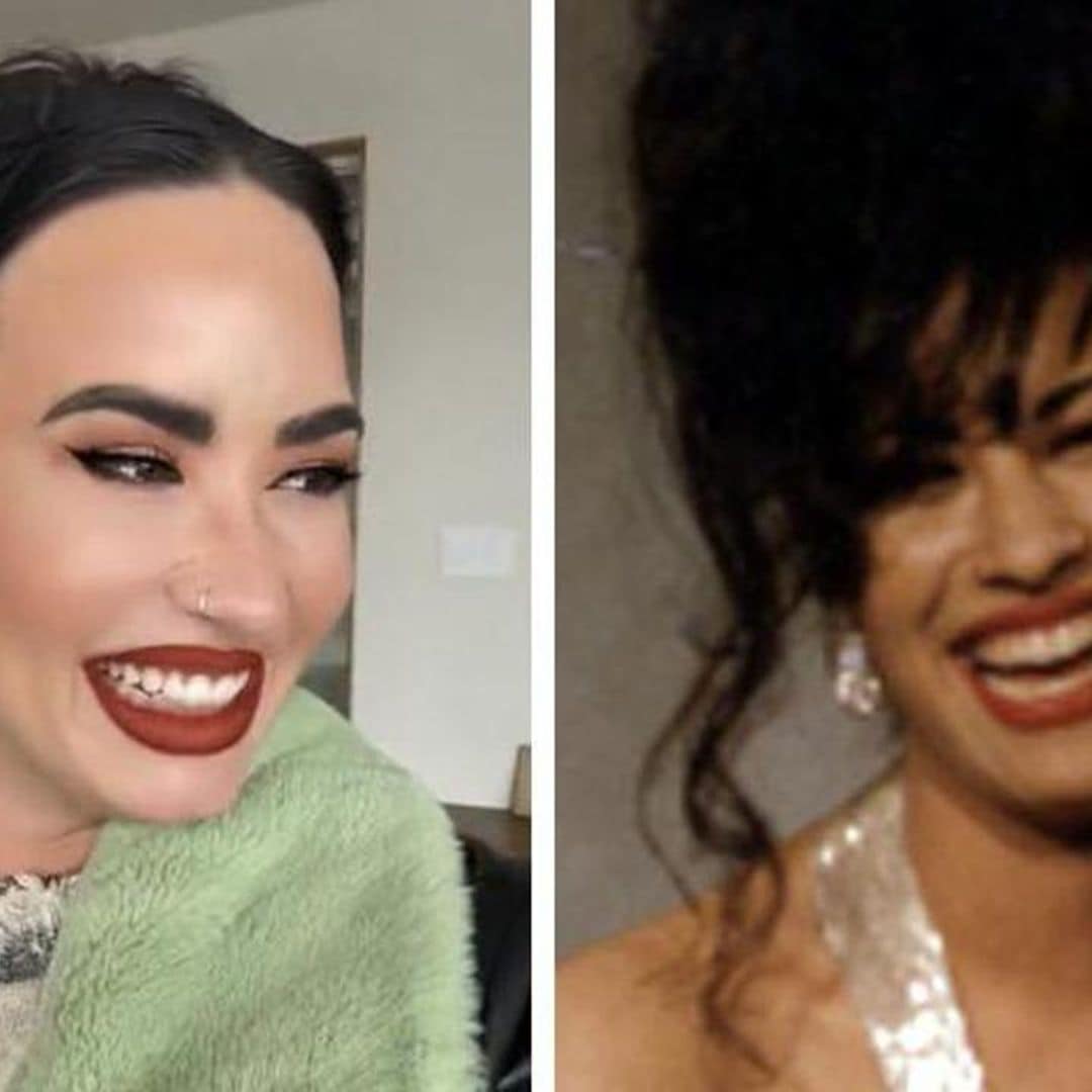 Demi Lovato transforms into Selena Quintanilla in viral TikTok