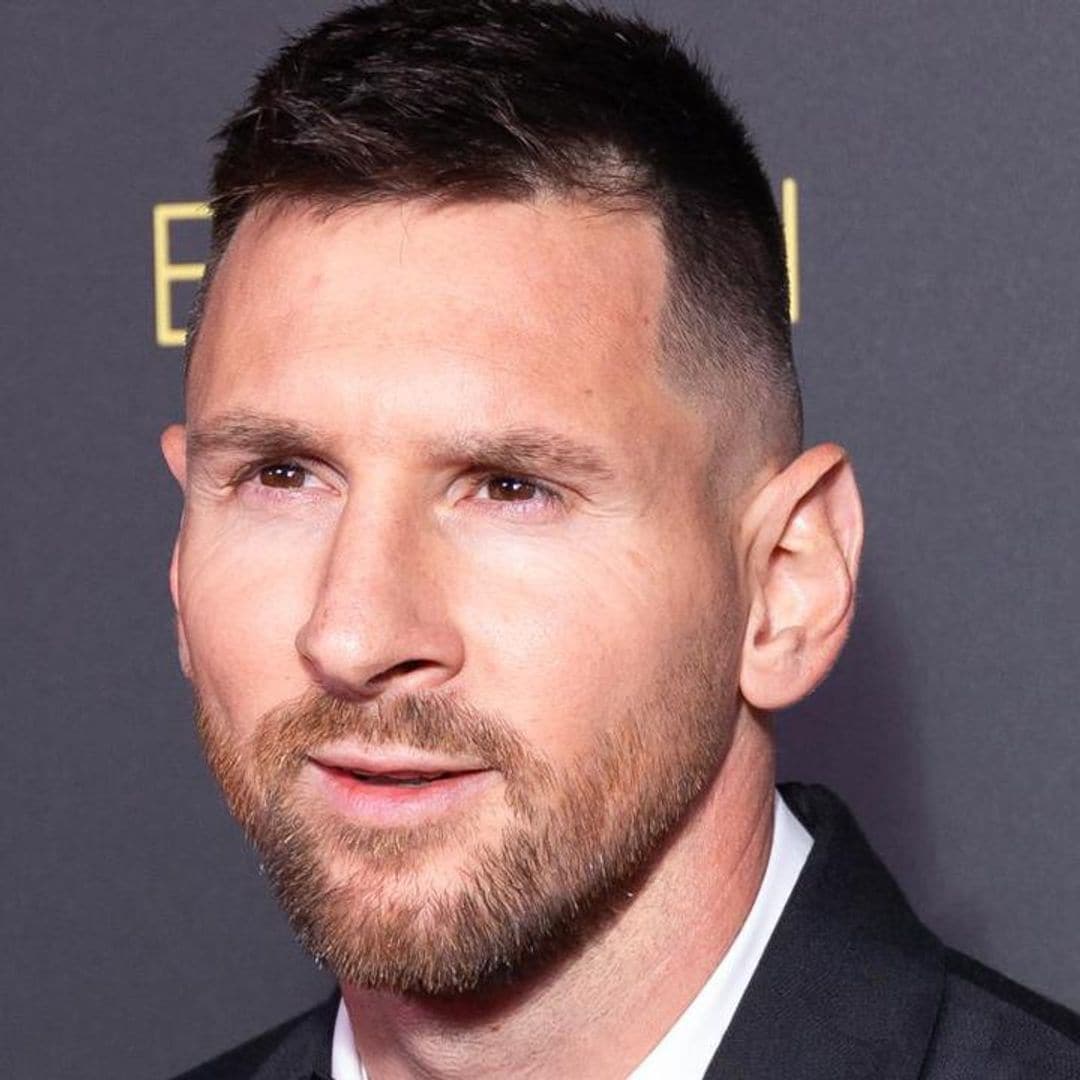 Lionel Messi celebrates Inter Miami’s end-of-season with his teammates