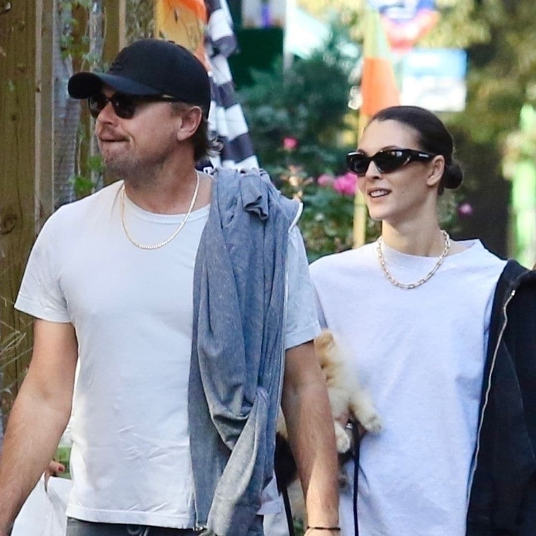 Leonardo DiCaprio and Vittoria Ceretti introduce their new fur baby