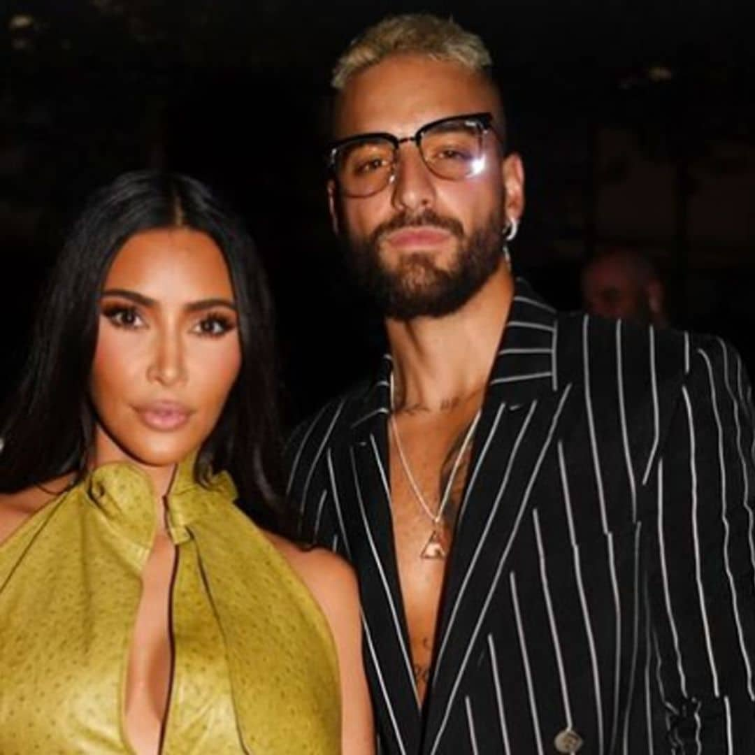 Kim Kardashian, Maluma, Bad Bunny and more stars party at Pharrell’s new hotel