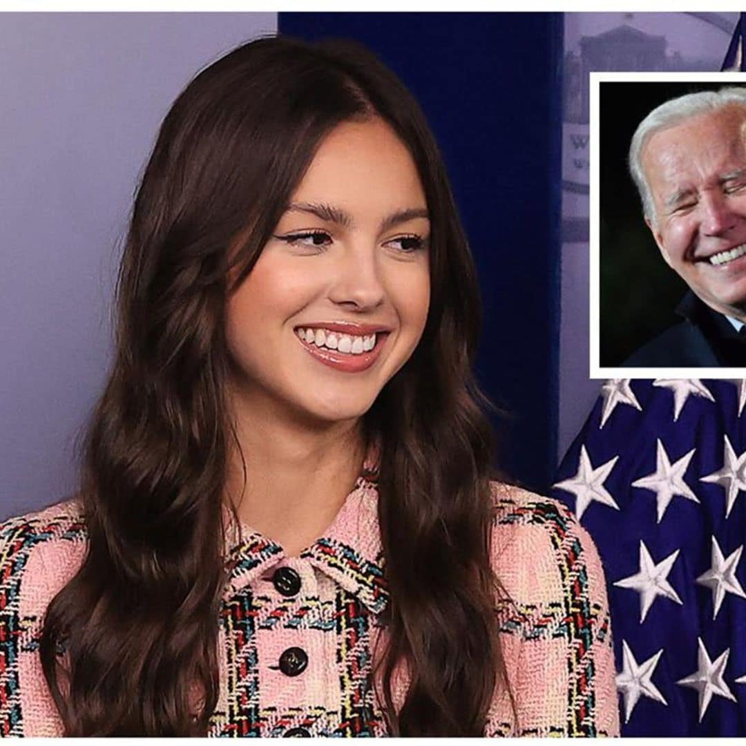 Olivia Rodrigo says President Joe Biden gave her a shoehorn when she visited the White House