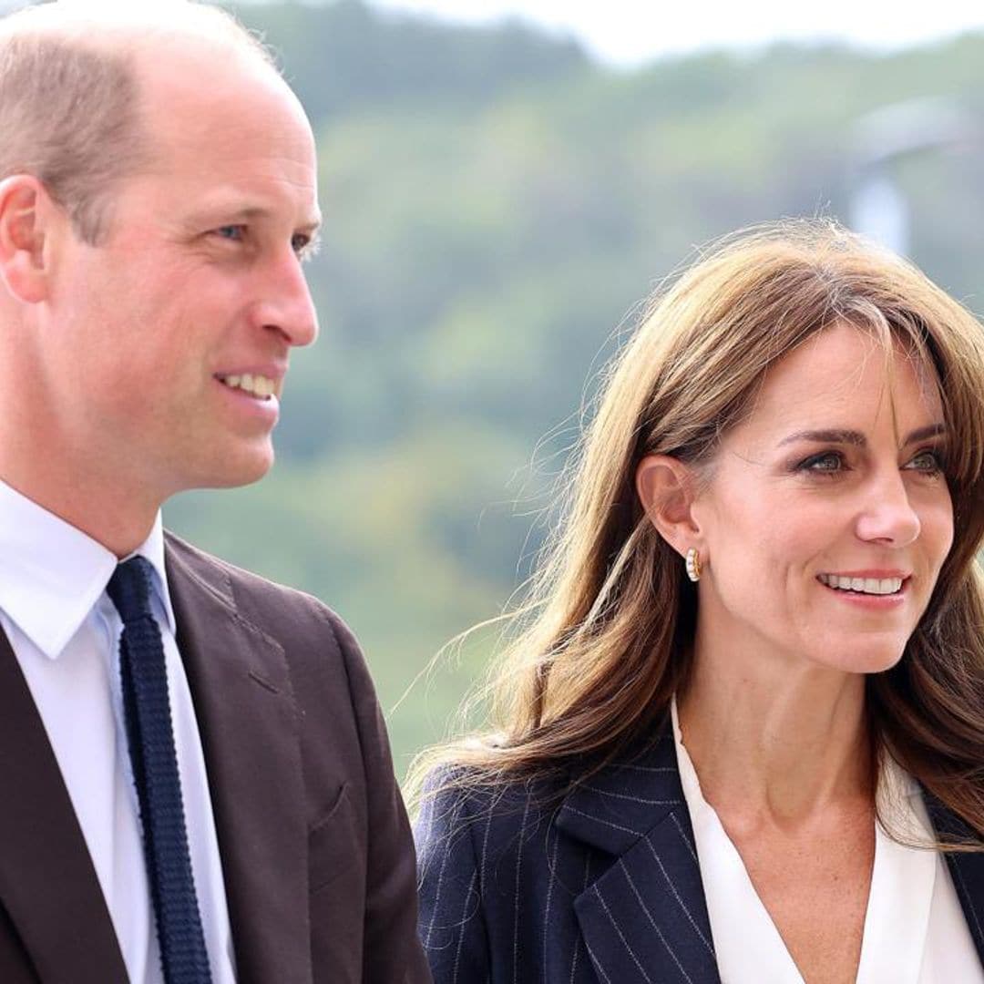 The Princess of Wales photographed leaving Windsor Castle with Prince William following apology