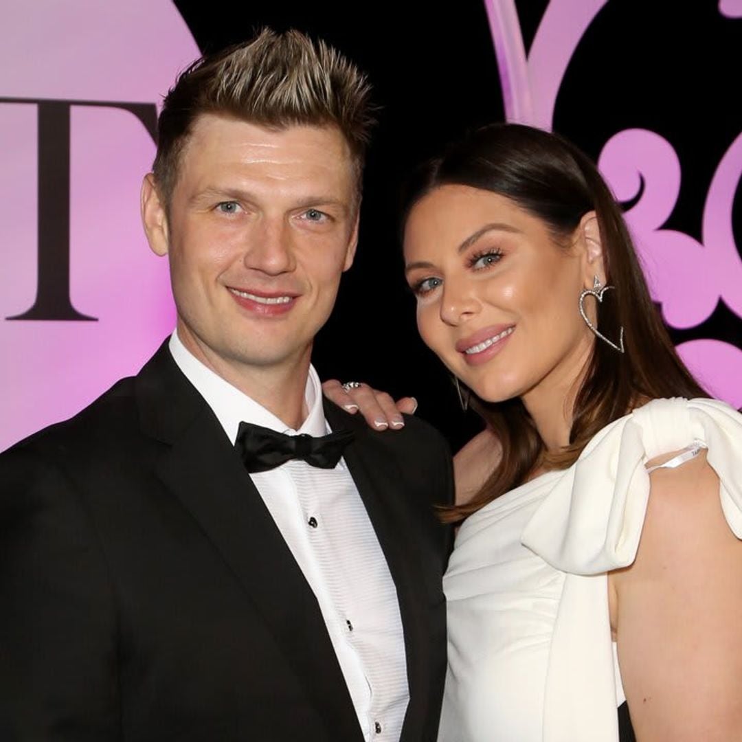 Nick Carter and wife Lauren welcomed their third child