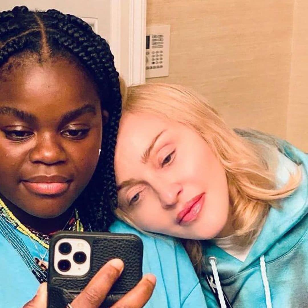 Madonna throws an epic skate party with Rosie O’Donnell for her daughter Mercy James’ 15th birthday!