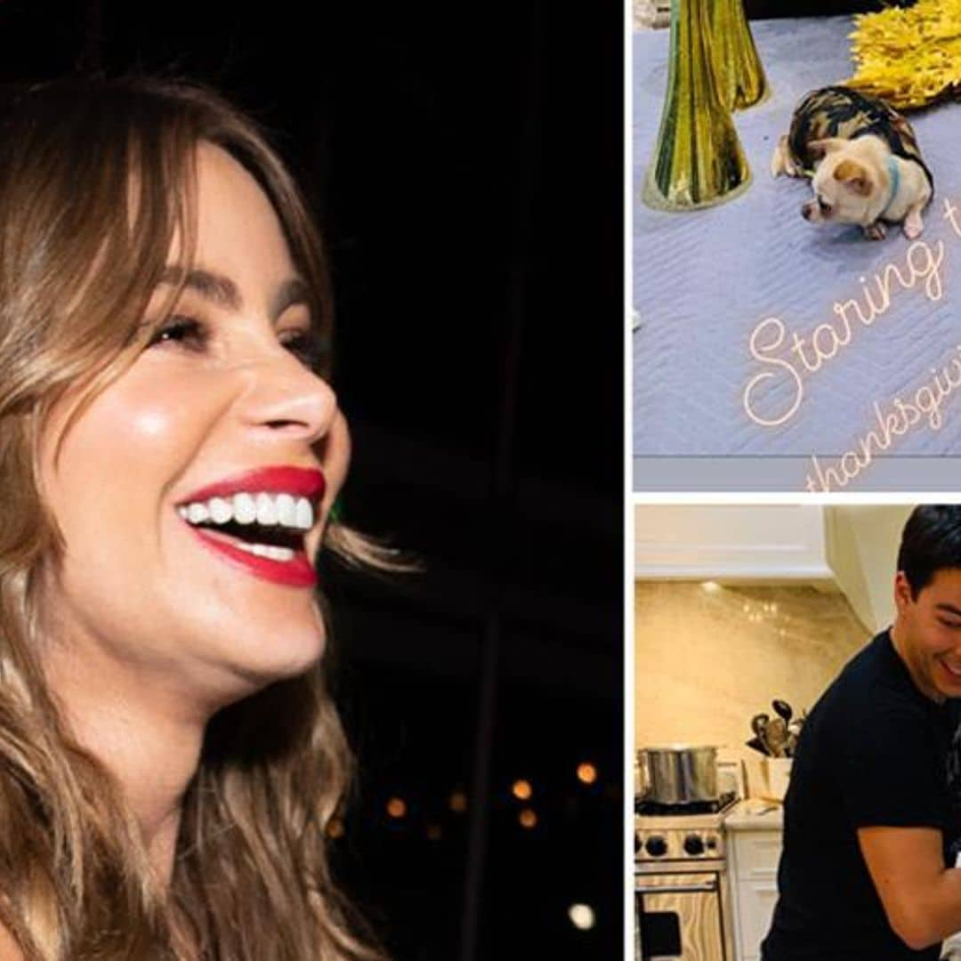 Sofia Vergara is ready to celebrate Thanksgiving – and it's not Joe stuffing the turkey!