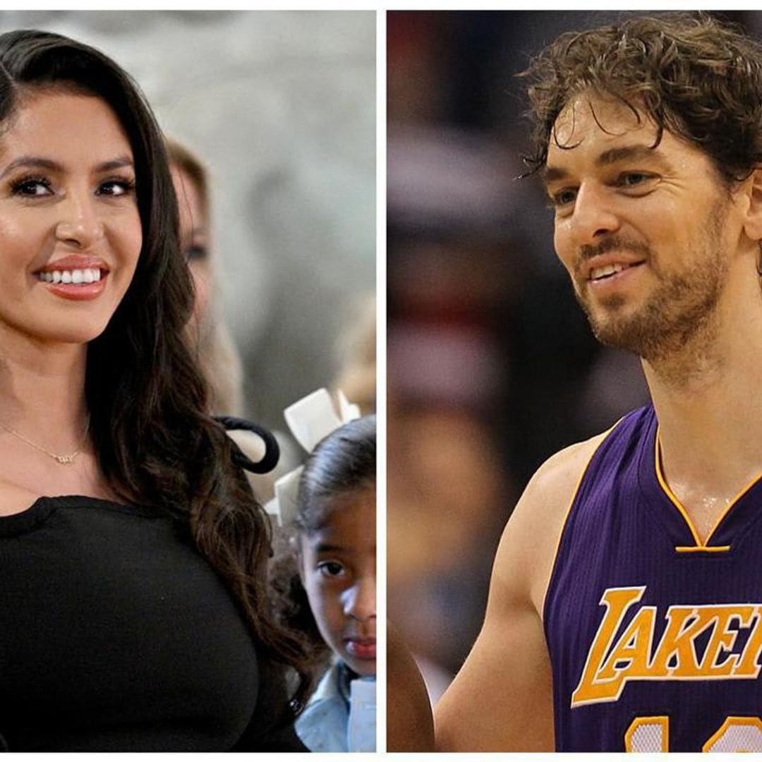 Pau Gasol surprises Vanessa Bryant with a stunning bouquet of roses