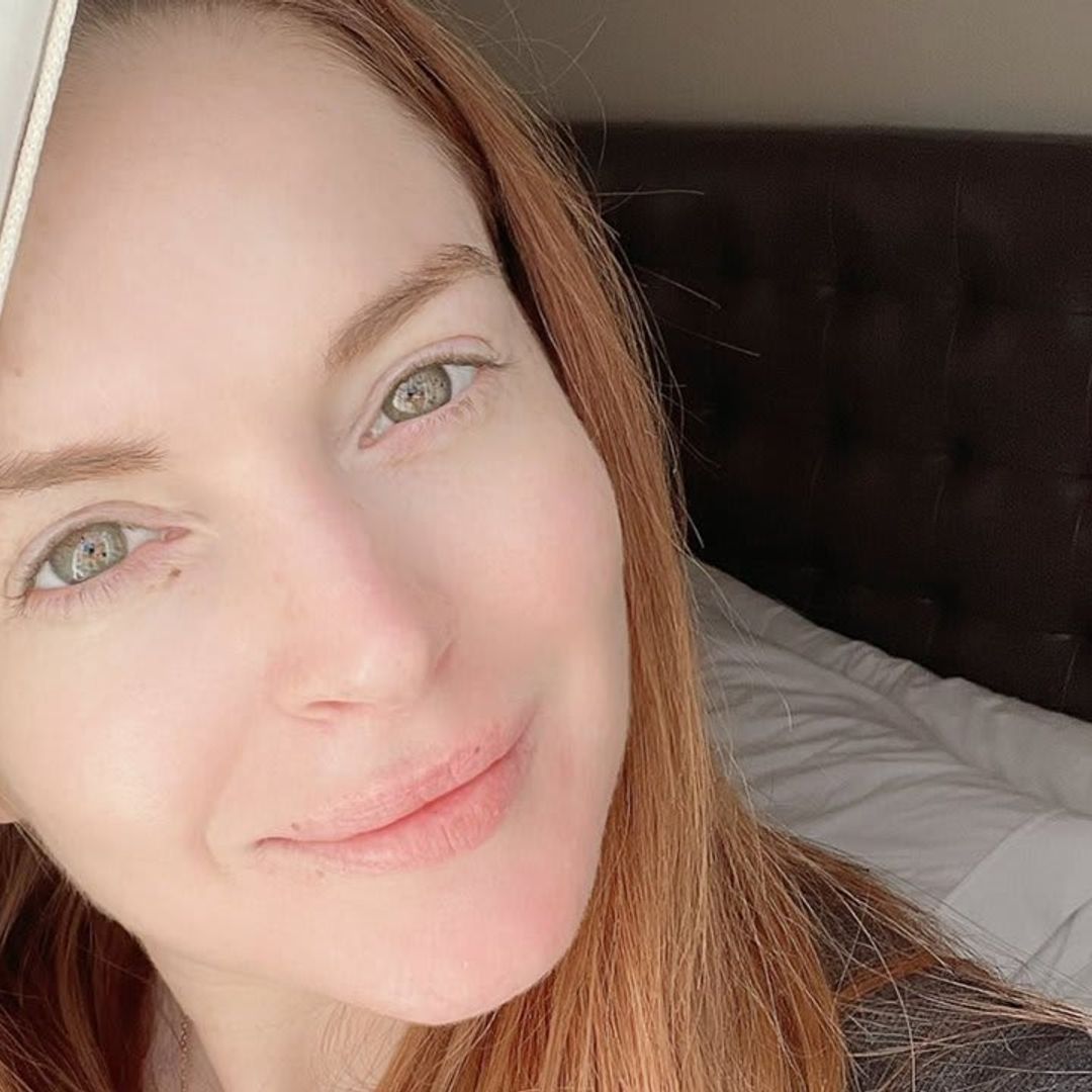 Lindsay Lohan looks better than ever in a makeup-free selfie