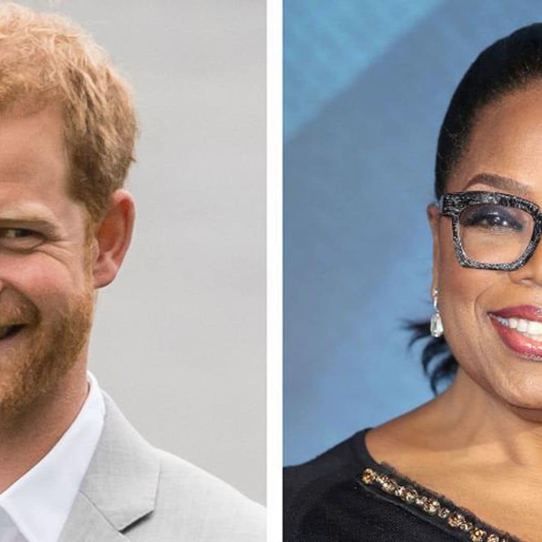 Prince Harry reveals new details about his and Oprah's upcoming series