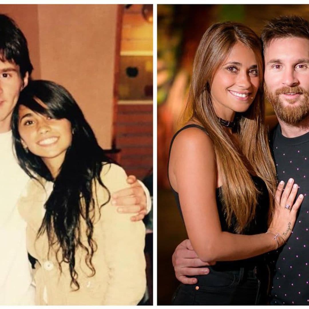 Messi & Antonela Roccuzzo: a love story that began when they were kids and bloomed into marriage and children