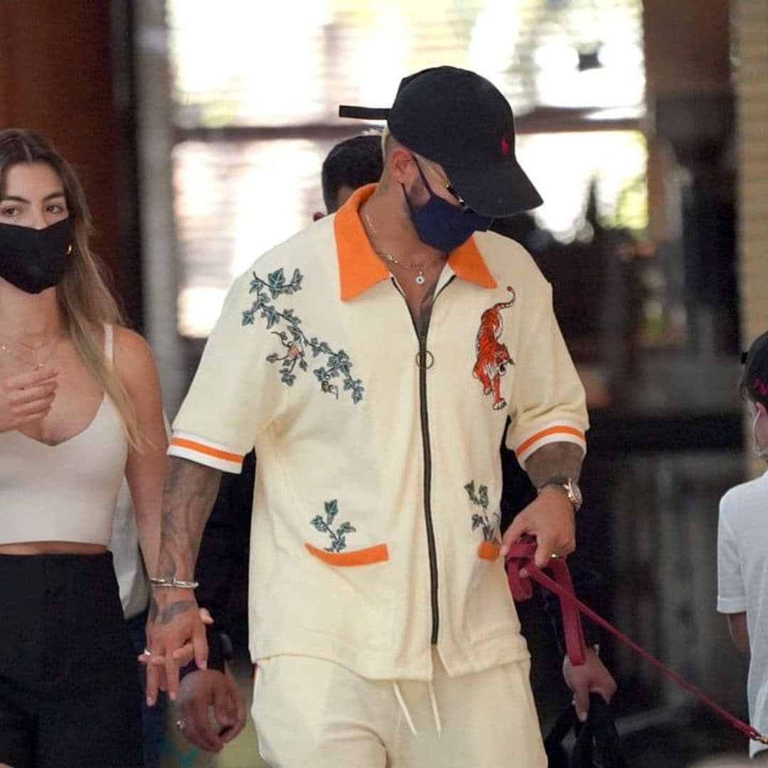 Maluma and rumored girlfriend Susana Gomez were spotted out in Miami together