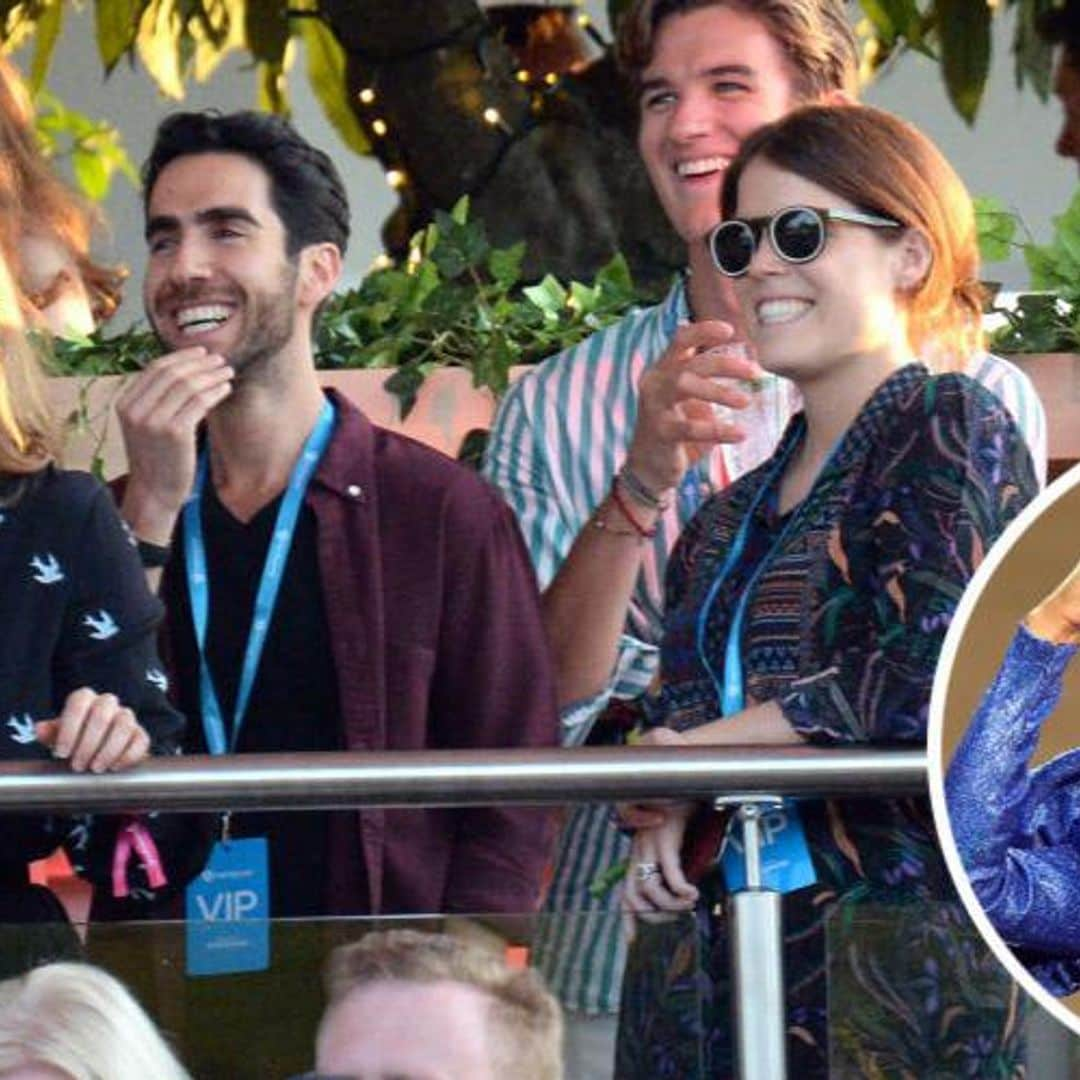 Princesses Beatrice and Eugenie fangirling over Celine Dion is everything we didn't know we needed