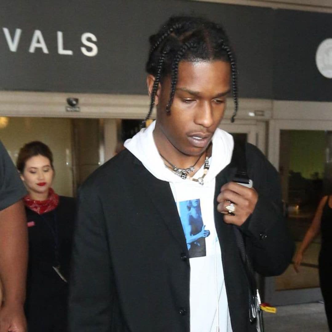 A$AP Rocky arrested at the airport after an alleged shooting