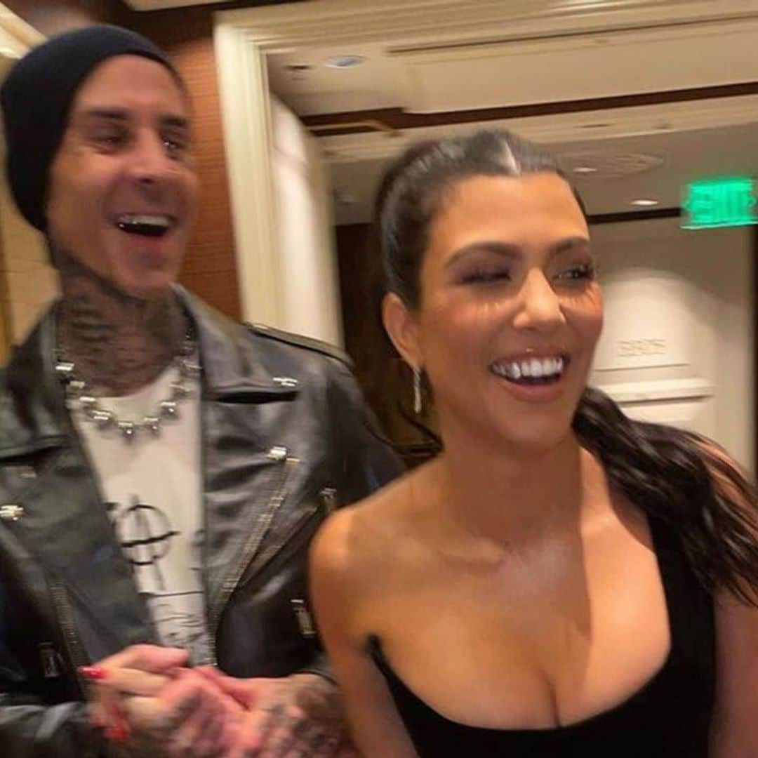 Travis Barker just gave Kourtney Kardashian a major haircut