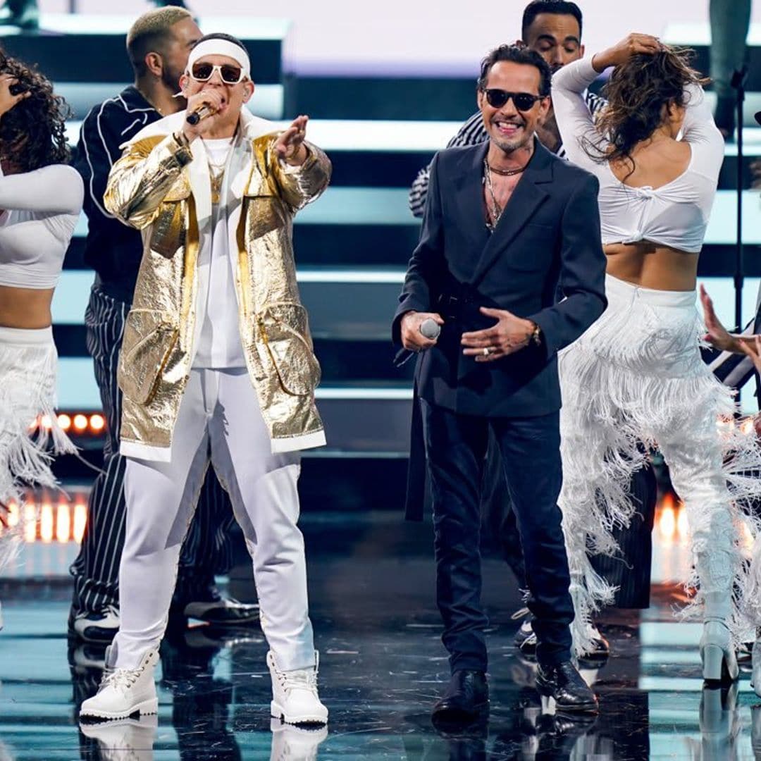 Marc Anthony & Daddy Yankee light up the stage with “De Vuelta Pa’ La Vuelta” at Premio Lo Nuestro