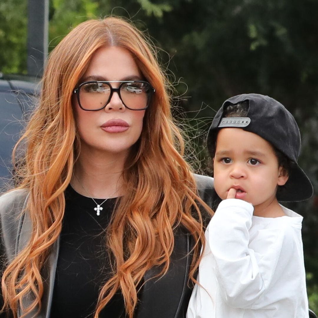 Khloe Kardashian's son Tatum looks just like his grandpa and uncle Rob