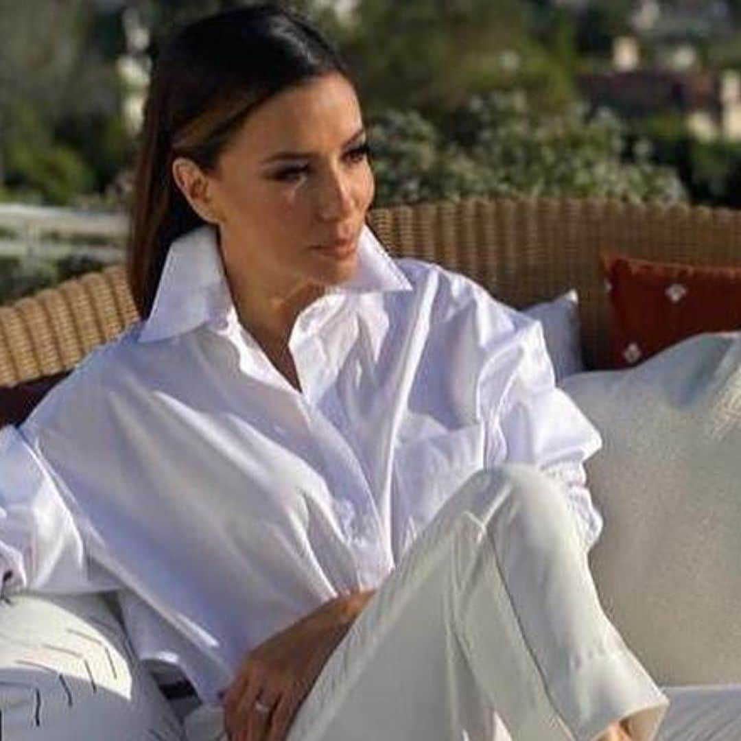 Eva Longoria shares current bath time struggles – and moms can relate