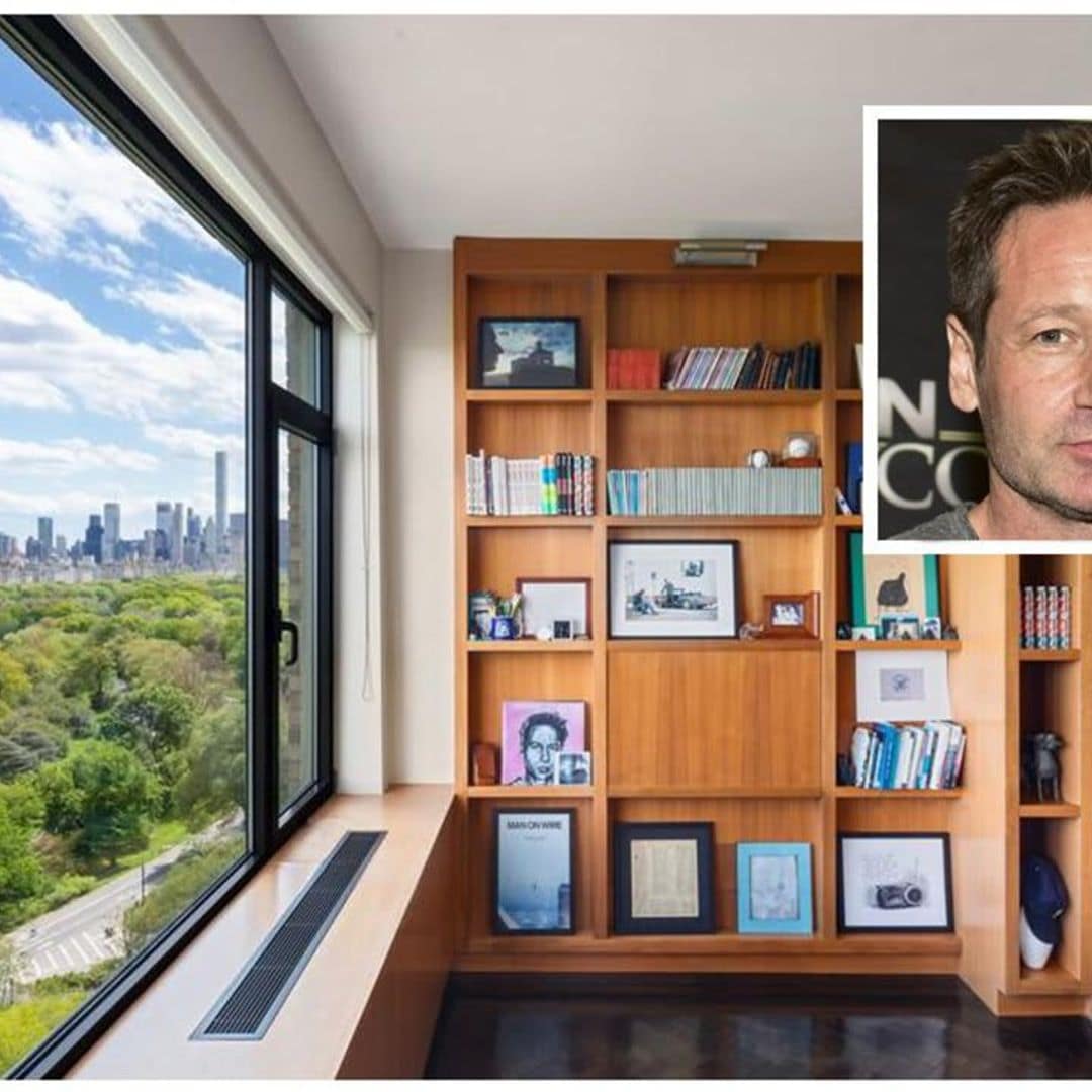 David Duchovny lists his upscale Manhattan apartment for $7.5 million: photos