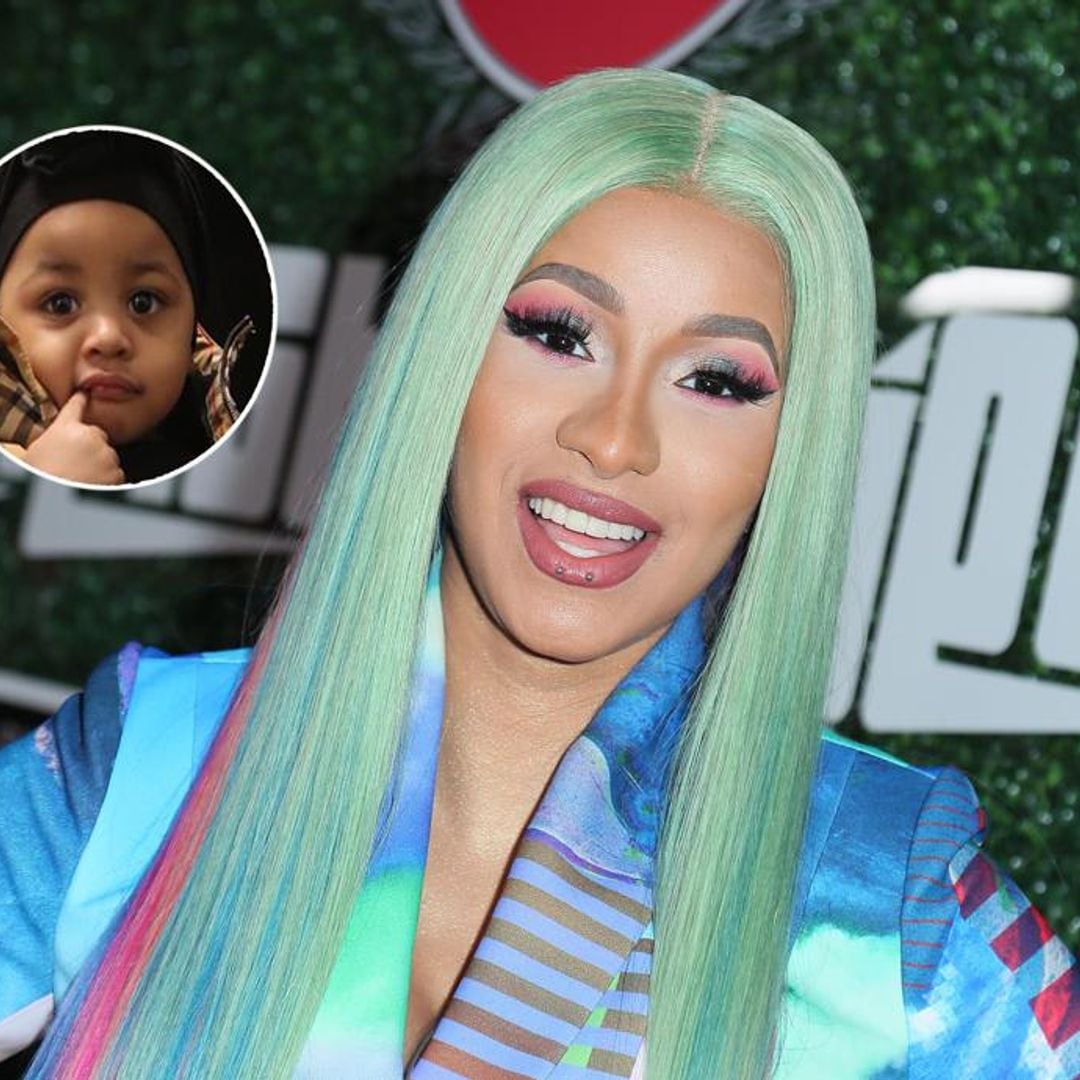 Cardi B’s daughter shows off her adorable hidden talent with some help from her papá