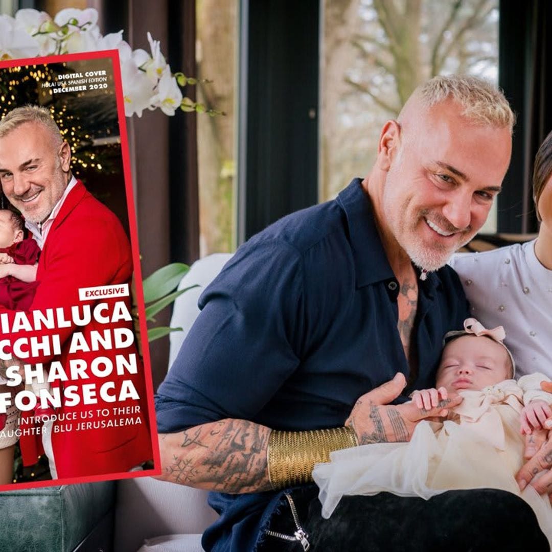 Exclusive: Gianluca Vacchi and Sharon Fonseca introduce us to their daughter, Blu Jerusalema