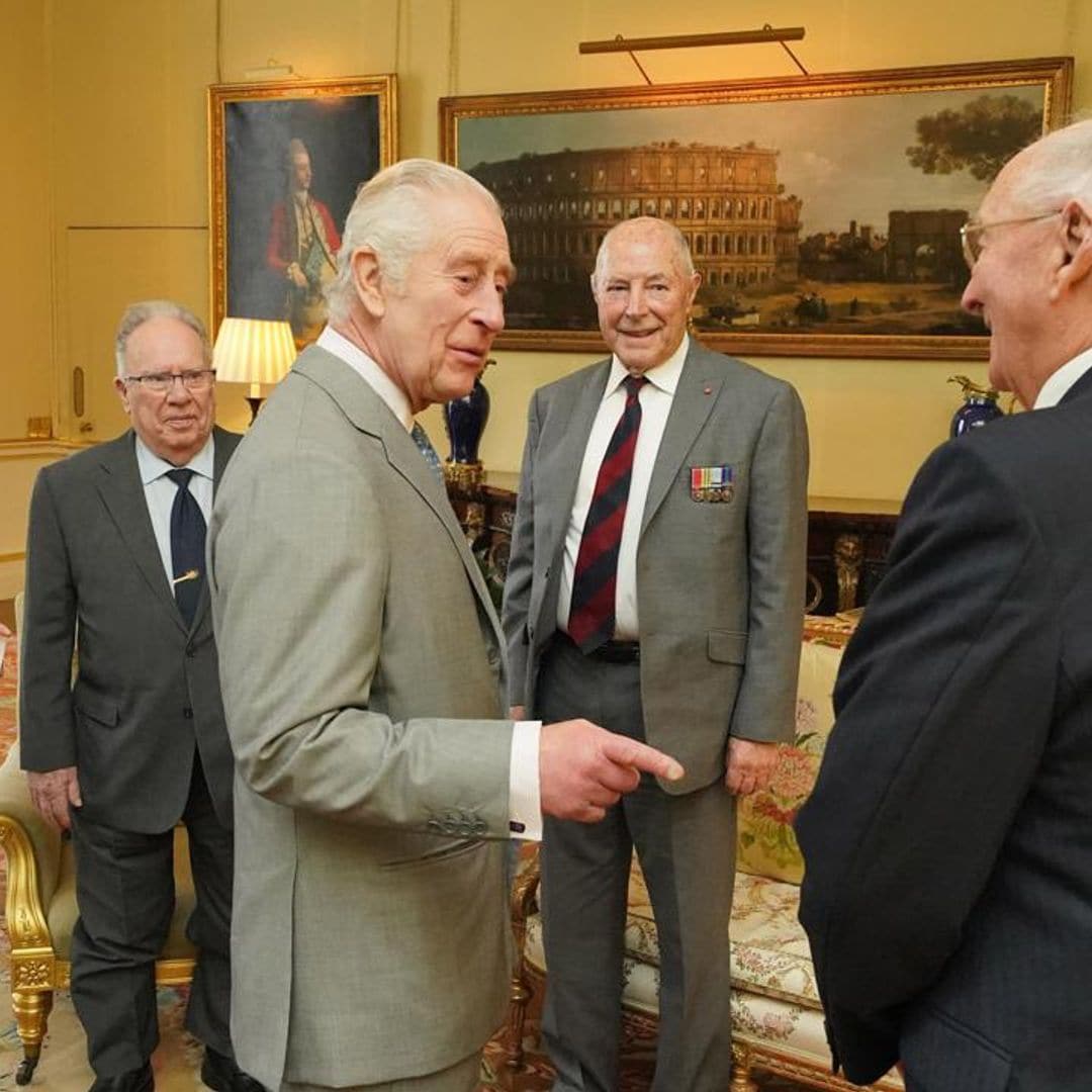 King Charles pictured at Buckingham Palace following fake death rumors