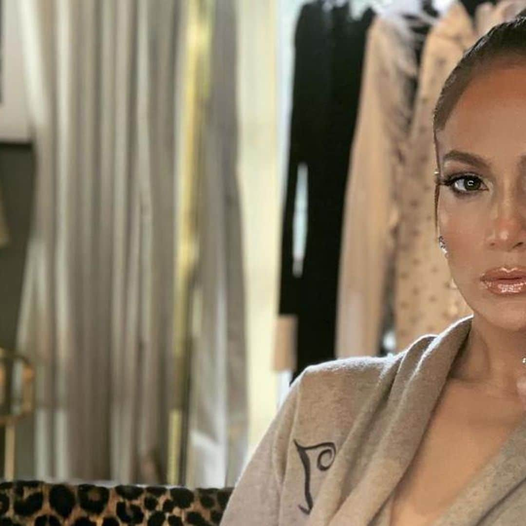 Jennifer Lopez shares rare photo of another important man in her life