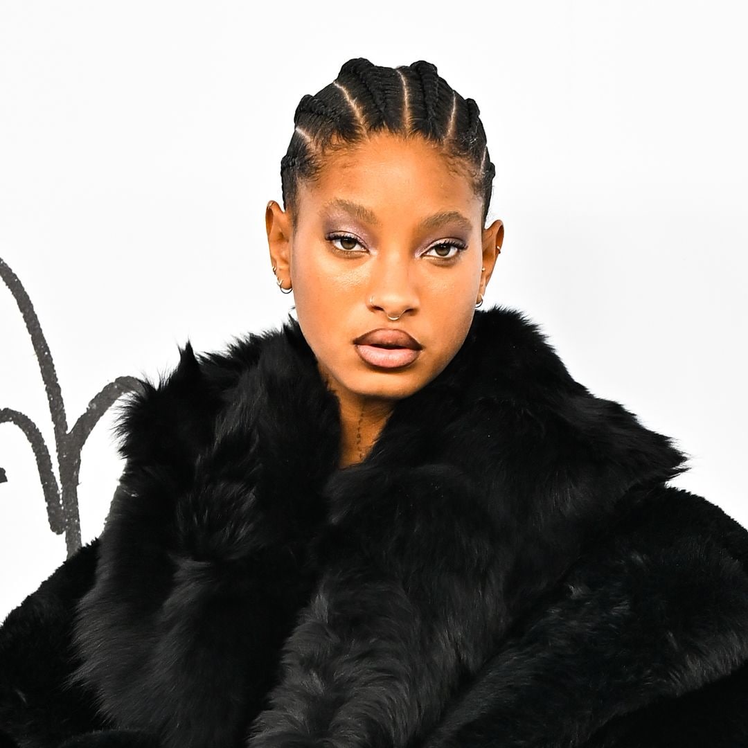 Willow Smith steps out in black bodysuit and thigh-high stockings in latest Paris Fashion Week outing [PHOTOS]