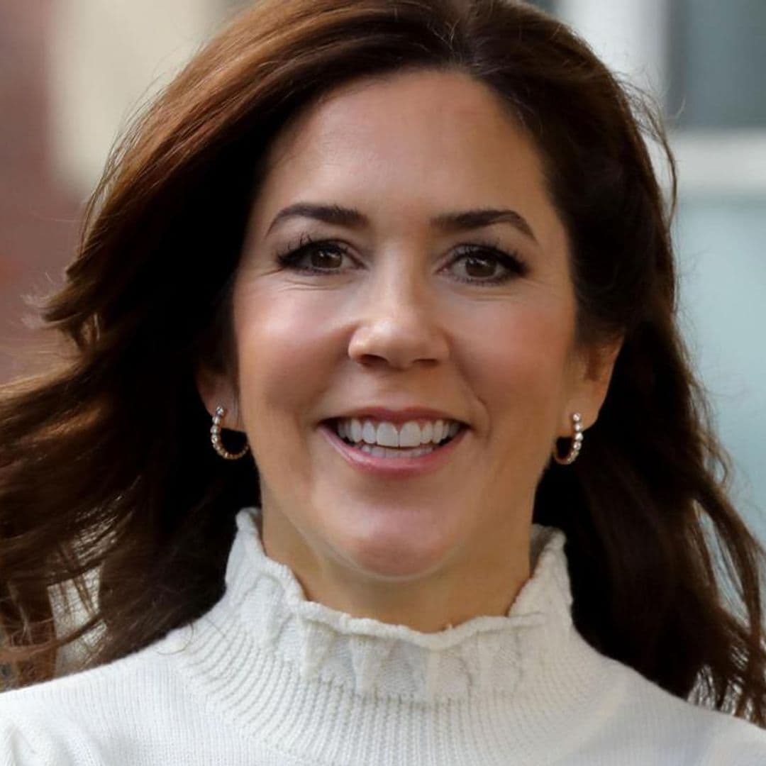 Crown Princess Mary wears wedding dress out in Tokyo