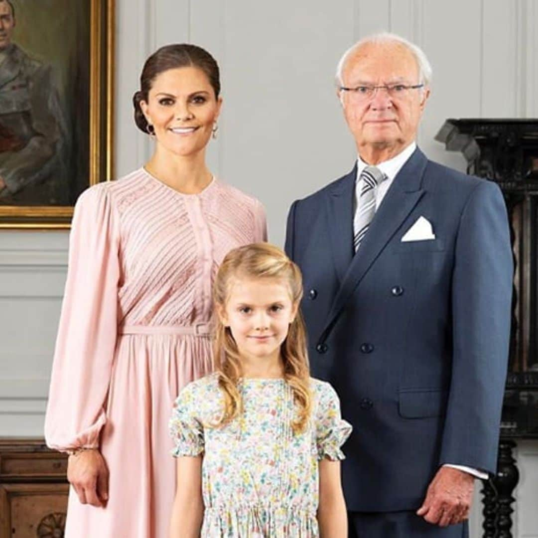 Swedish Royals release new photo after removing royal status from Madeleine and Carl Philip’s children