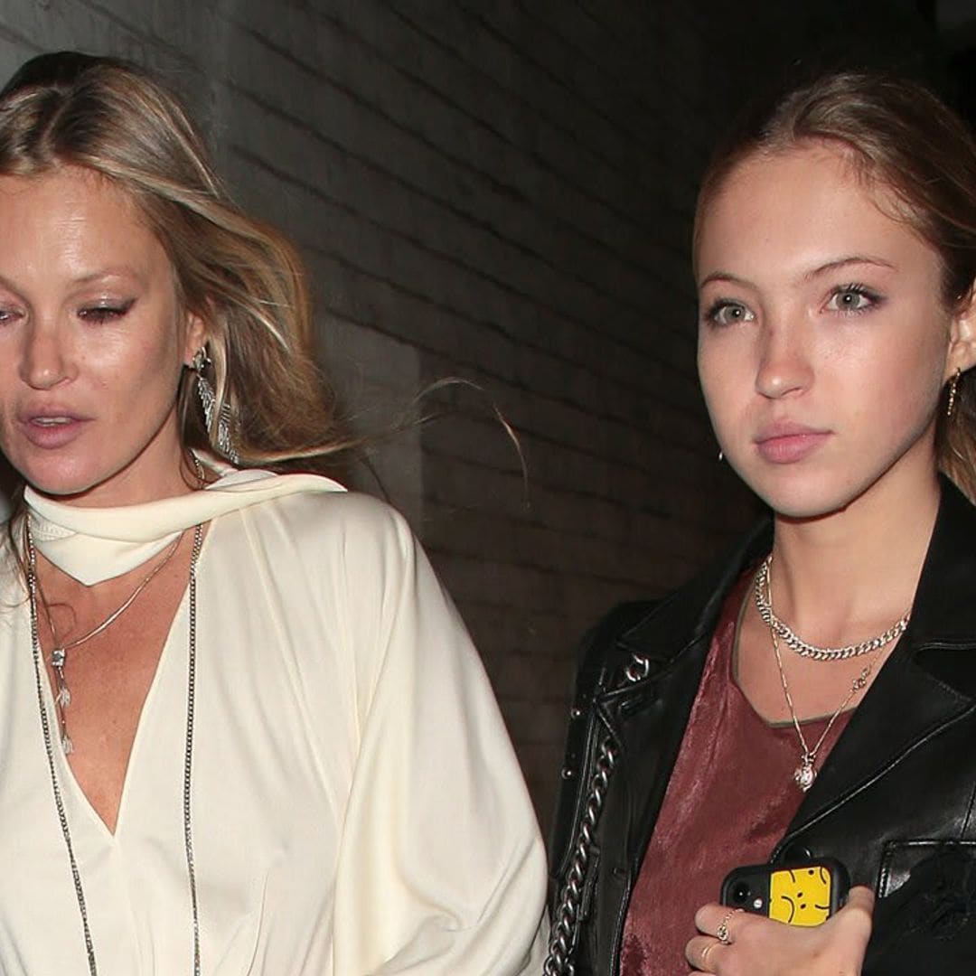 Kate Moss and her 18-year-old daughter Lila walked the Fendi runway together