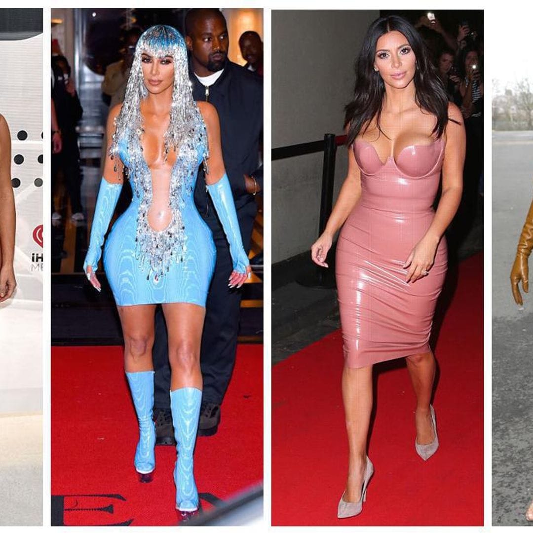 Kim Kardashian and 9 times she’s shocked us with her latex outfits