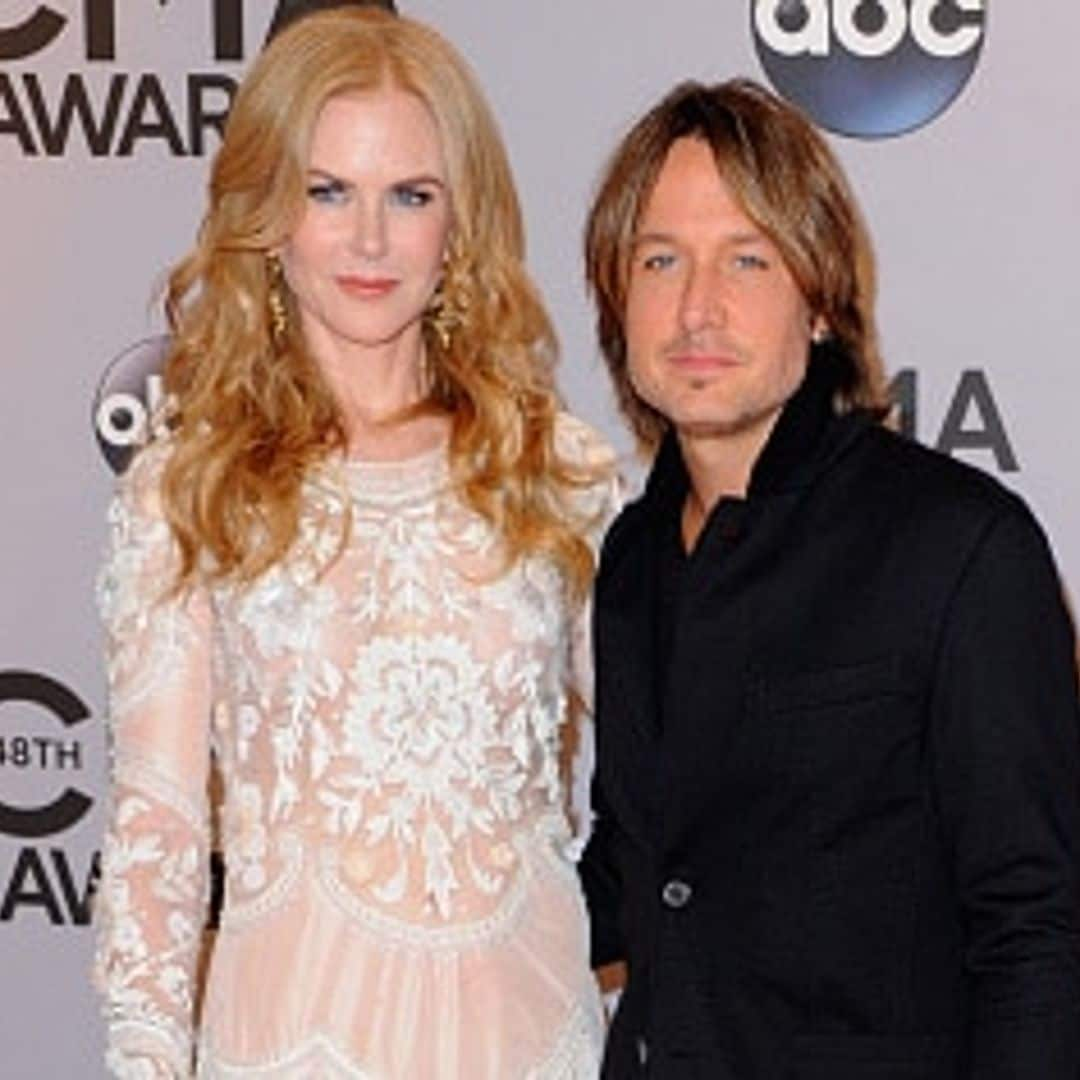 Nicole Kidman shines with husband Keith Urban at CMA Awards