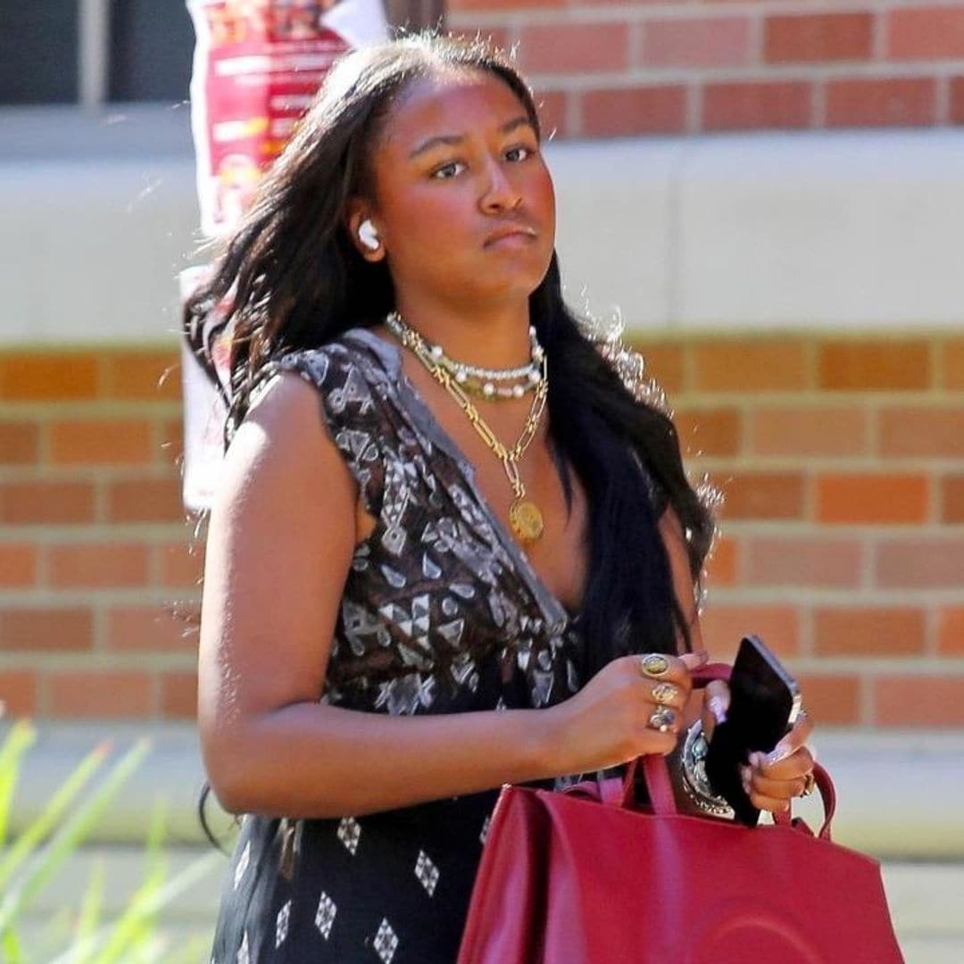 Sasha Obama wears one of the season’s trendiest unisex brands