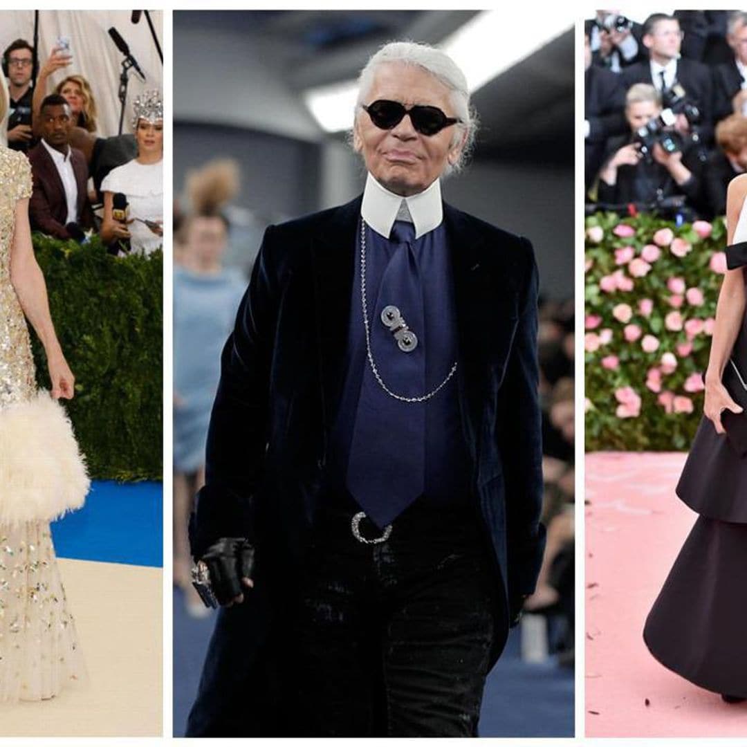 Karl Lagerfeld: Celebs who have worn his iconic designs at the Met Gala