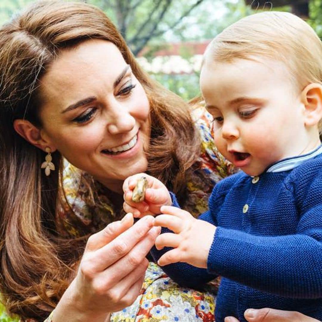 Kate Middleton reveals that Prince Louis 'loves' to smell flowers