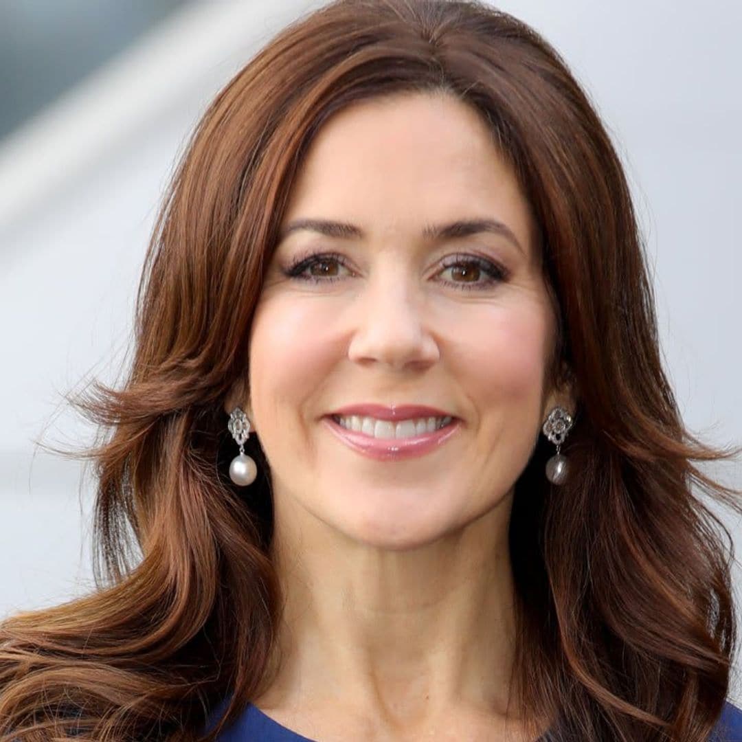 Crown Princess Mary has tiara moment on cover of new book