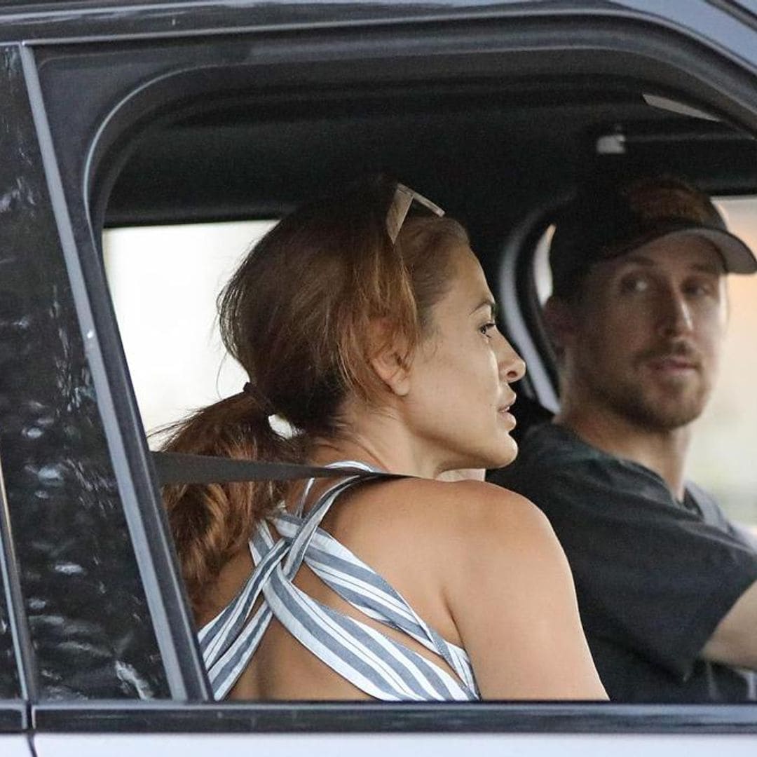 Ryan Gosling and Eva Mendes were spotted during a rare outing in Los Angeles with their adorable daughters in tow