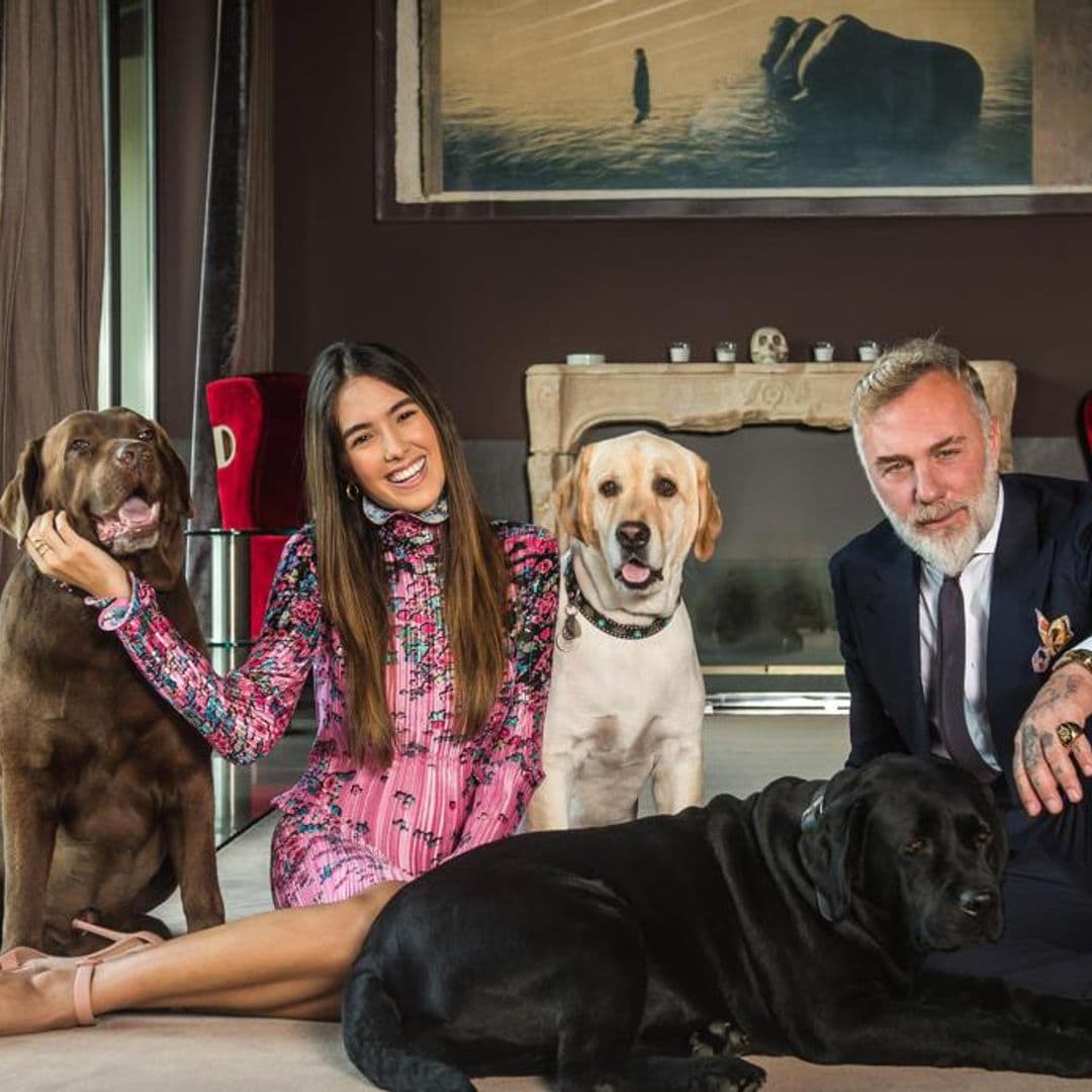 Gianluca Vacchi and Sharon Fonseca open up about becoming parents and their wedding plans