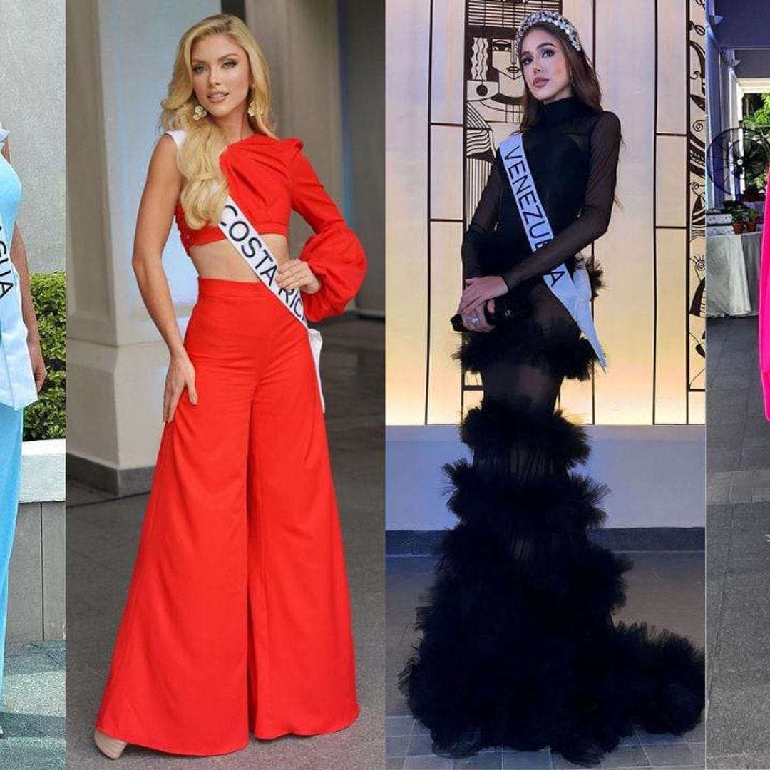 Miss Universe Latina contestants wear their favorite designers