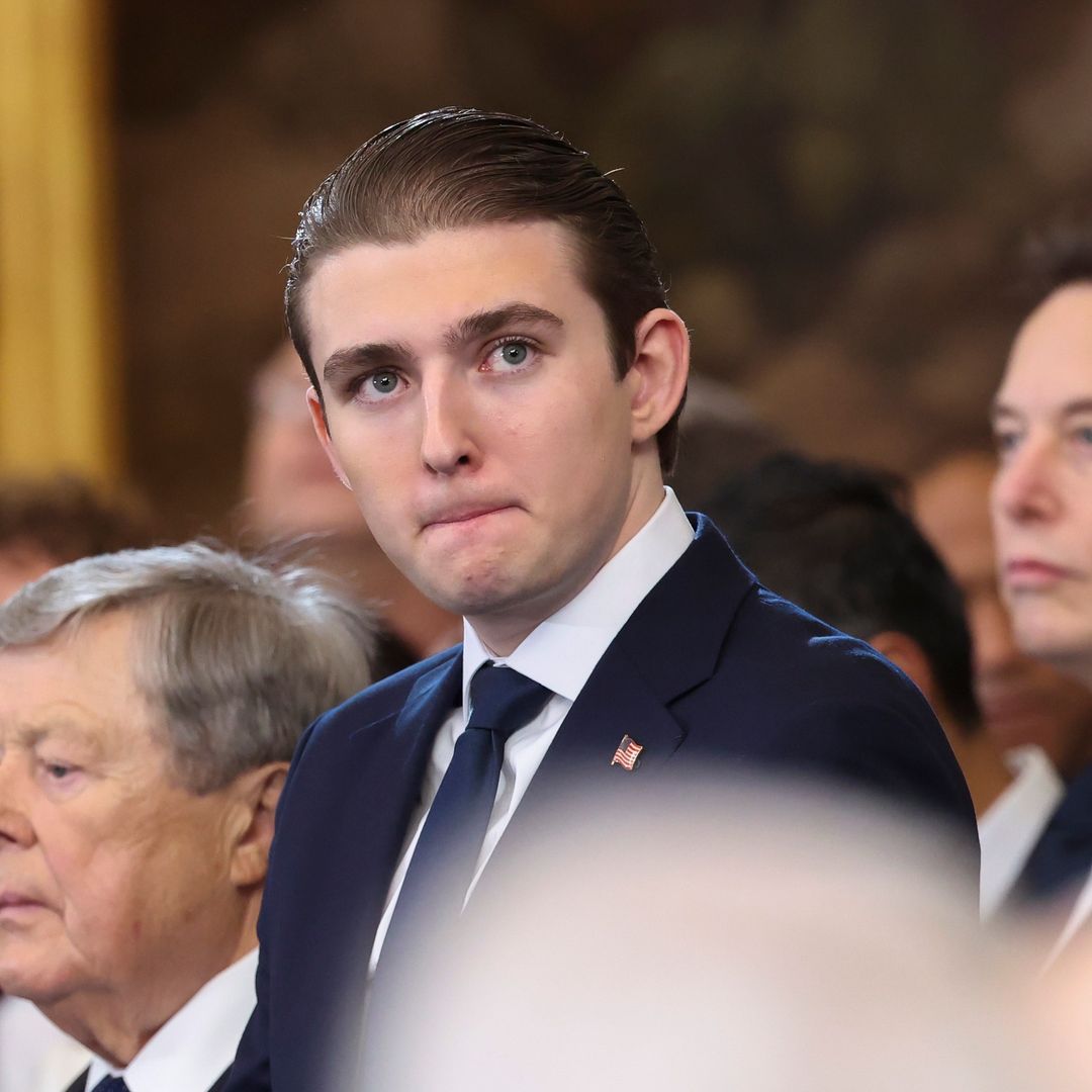 Barron Trump debuts new look at presidential inauguration: He looks just like his dad