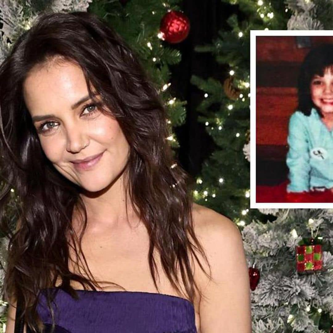 Katie Holmes looks just like Suri Cruise in an adorable throwback