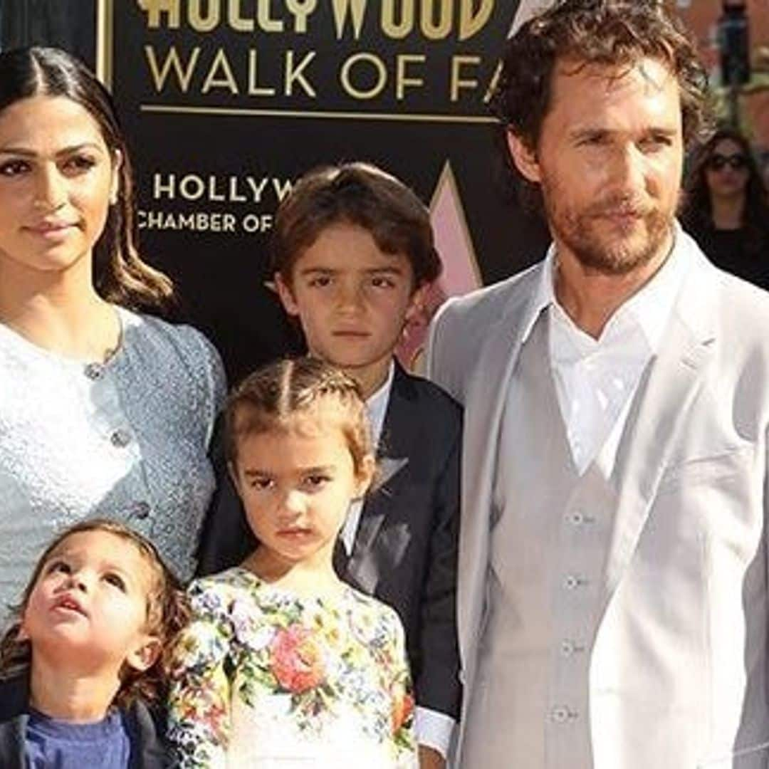 Matthew McConaughey’s family celebrates his star on Hollywood Walk of Fame