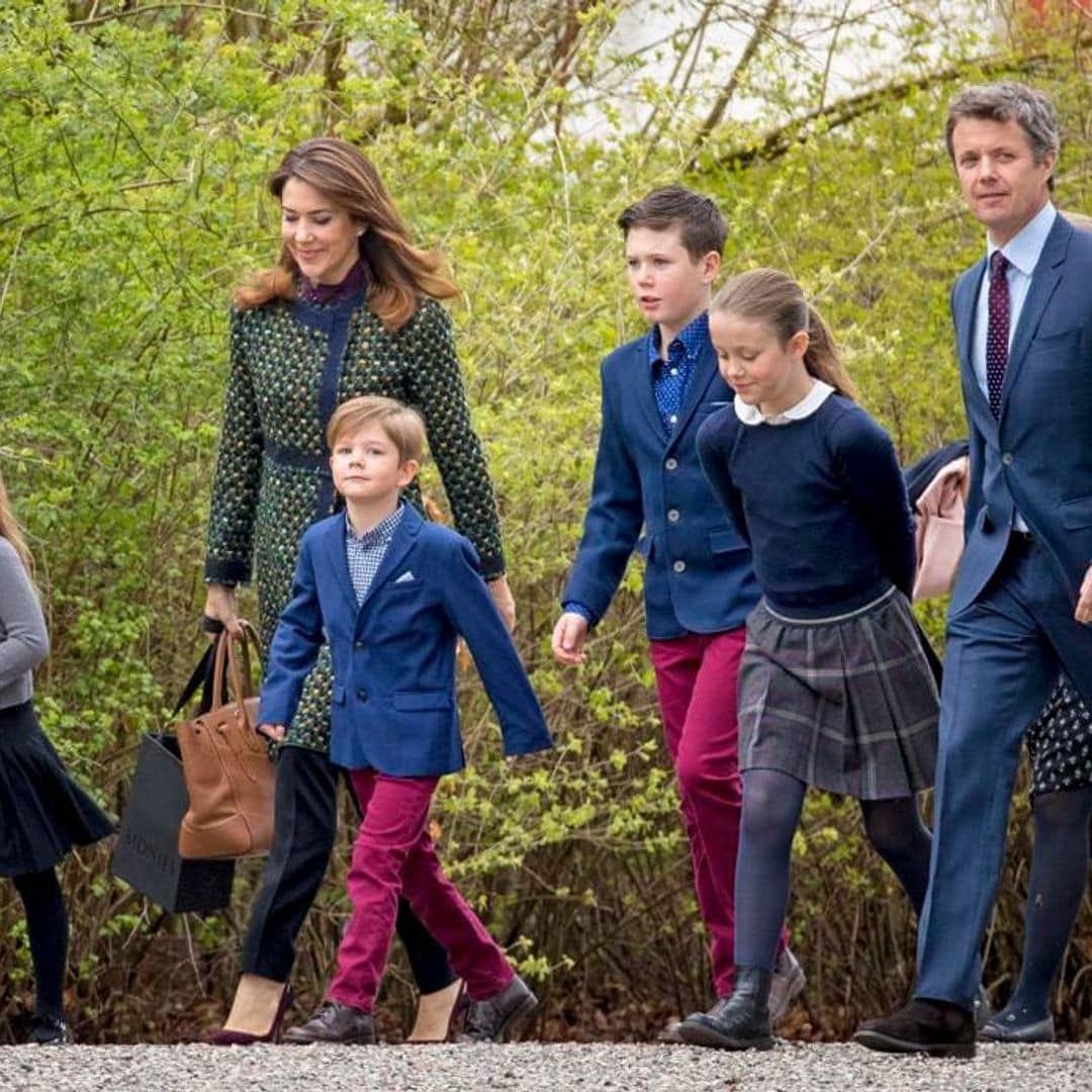 Danish royal kids leave Switzerland because of coronavirus pandemic