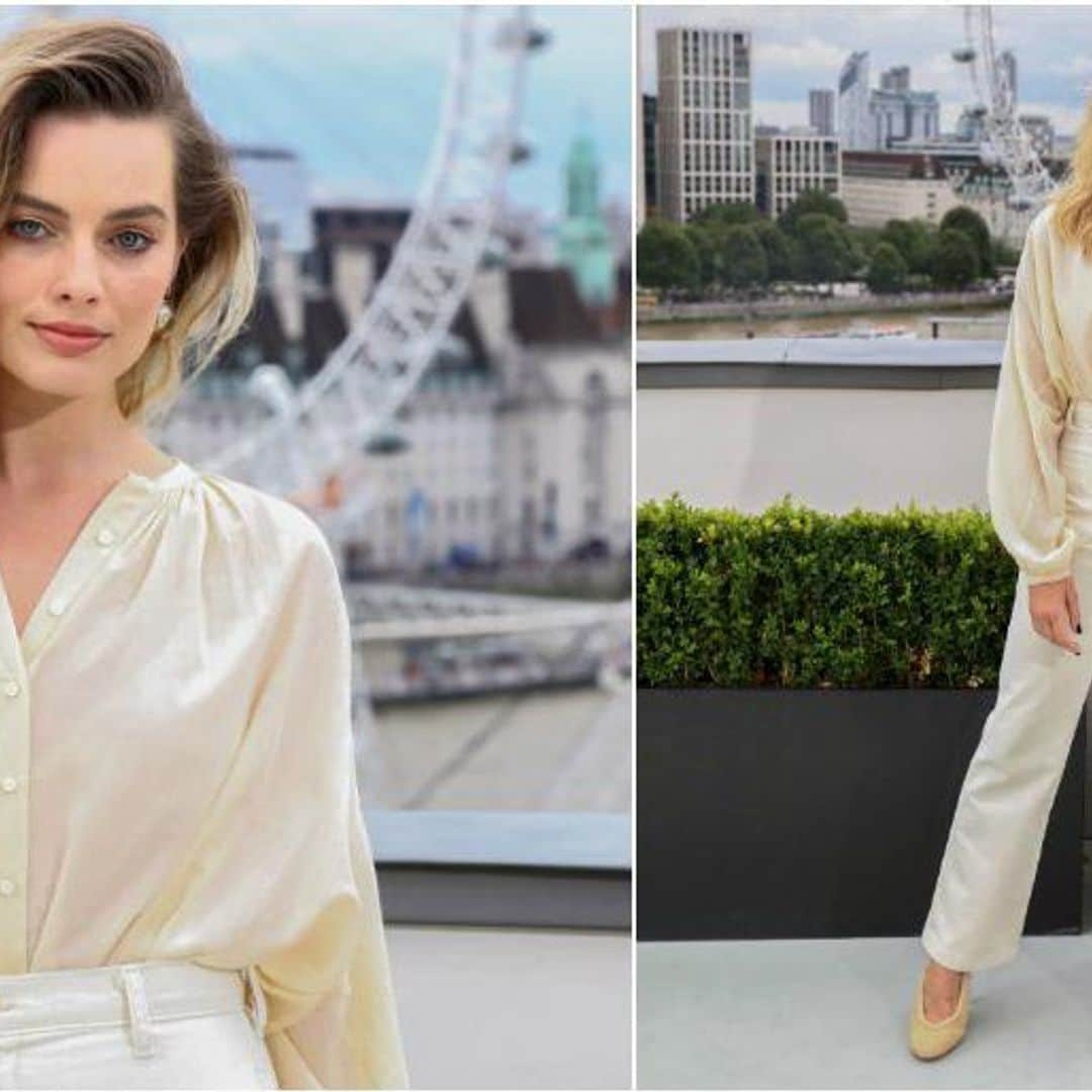 Recreate Margot Robbie's relaxed and vintage look