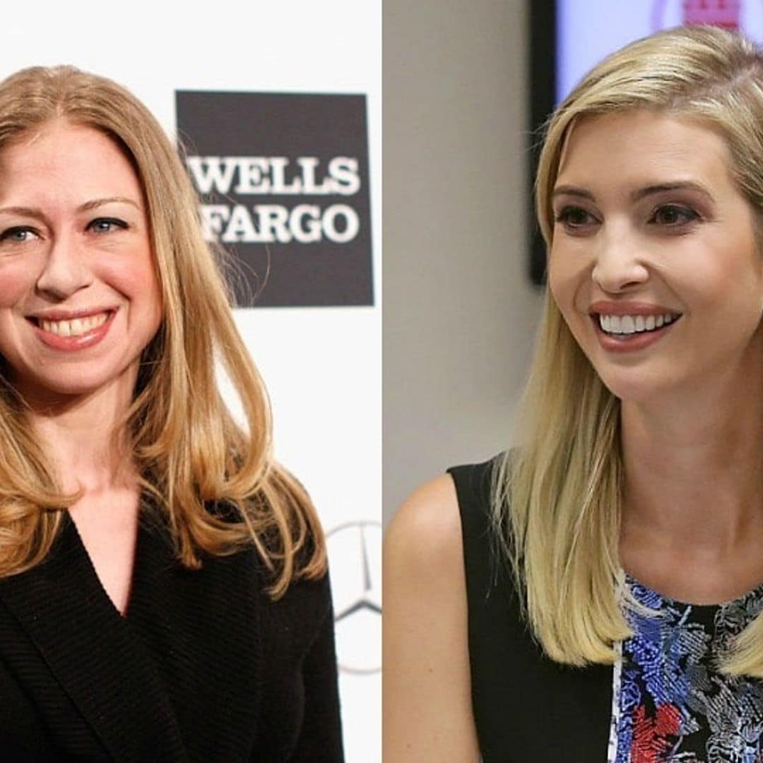 Ivanka Trump and Chelsea Clinton are proud daughters at the first presidential debate