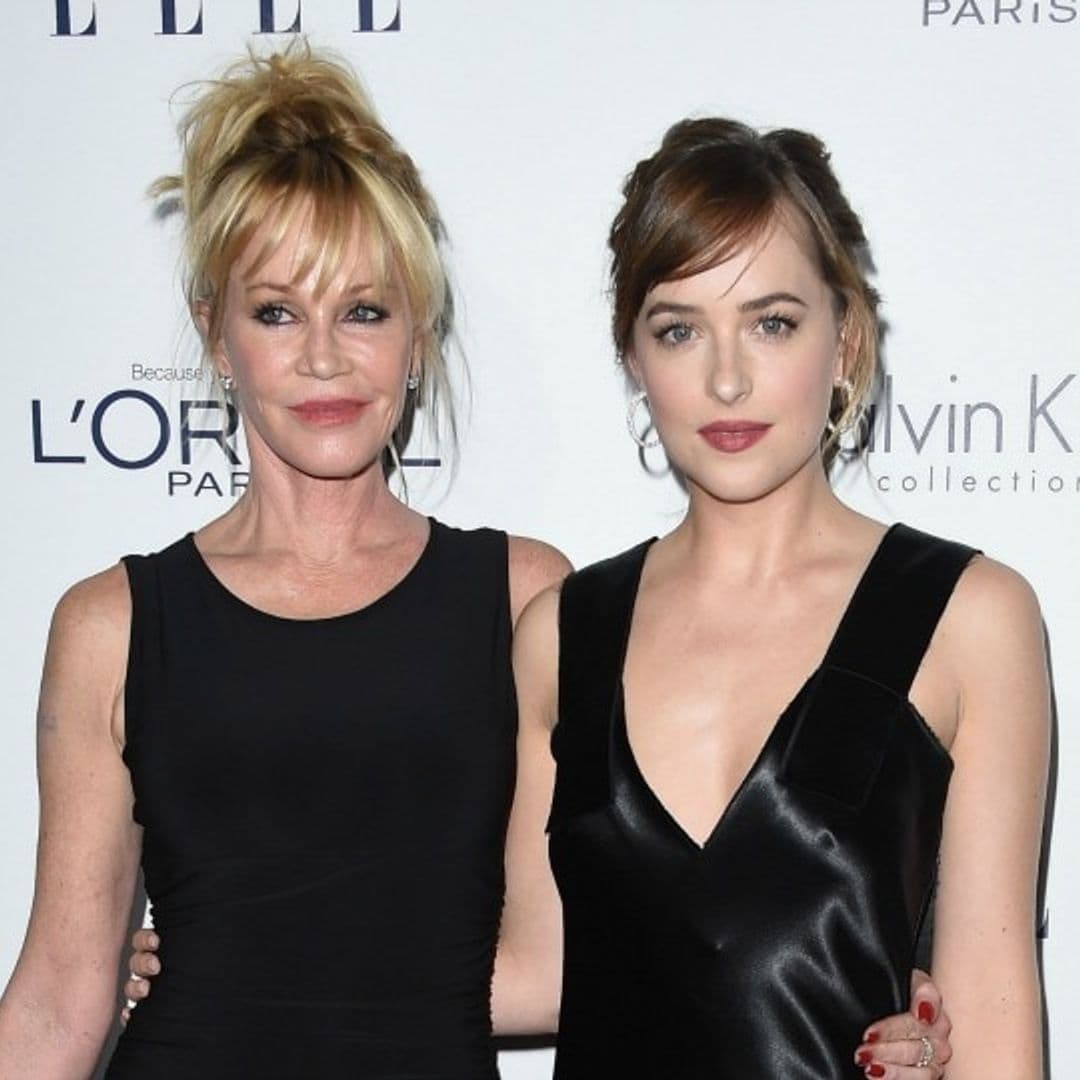 Dakota Johnson has a surprise for mom Melanie Griffith in 'Fifty Shades Darker'