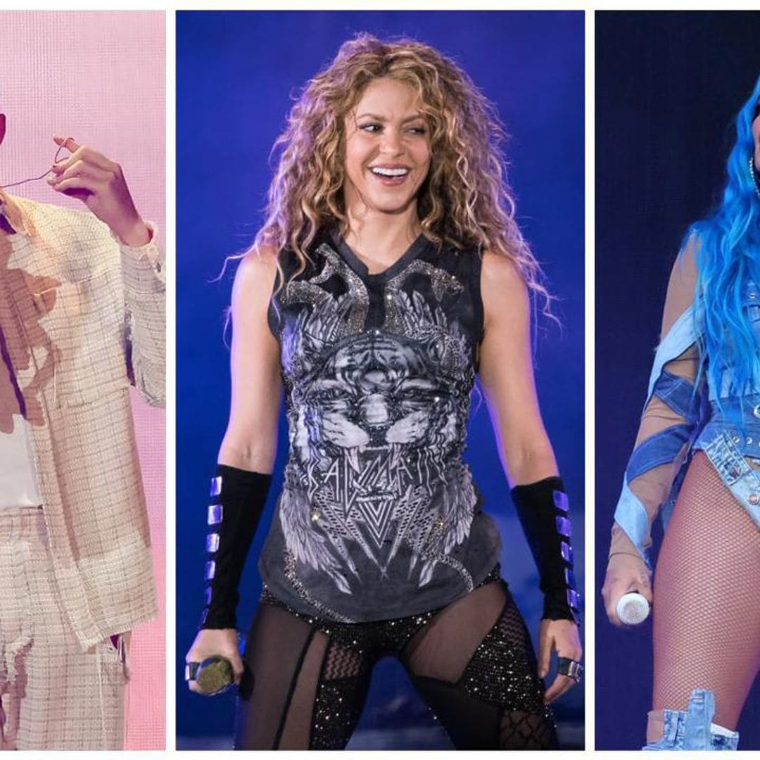 Bad Bunny, Shakira, and Karol G feature on the list of Spotify’s most streamed songs of the summer globally